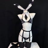 SENMHS 博龐克風格兔女郎比基尼三點式COS服 SS11