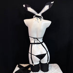 SENMHS 博龐克風格兔女郎比基尼三點式COS服 SS11