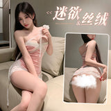 蕾絲拼接睡裙 ZY132