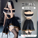 萬聖節 誘惑開胸修女裝 2836