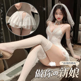 大開襠新娘連身衣 6614