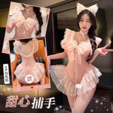 牽引波點連身衣套裝 6116