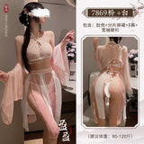 古風透視漢服睡衣 7869