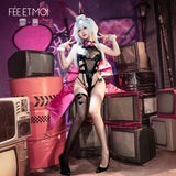 交錯戰線納格陵cos套裝兔女郎 ZY36