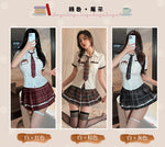 日系經典JK學院制服 6771 (棕色,煙灰,暗紅)
