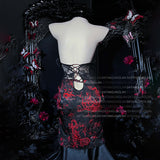 【龍焰魅影】大尺碼古風旗袍 6047 <75kg