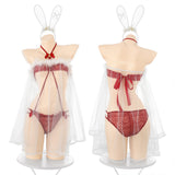 聖誕 初雪透視兔女郎睡衣 ZY145 <70kg