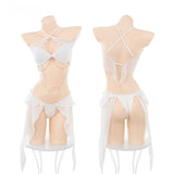 聖潔熾天使三點式透視睡衣 6375