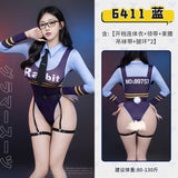 開襠兔子教官制服 6411