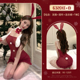 聖誕奶蓋兔女郎包臀裙 6320