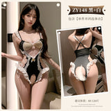 透視開檔連身衣 ZY148