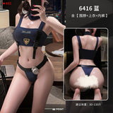 甜辣教官cos分離式套裝 6416