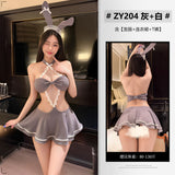 乖乖兔寶蕾絲覆胸連衣裙 ZY204