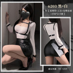 OL秘書綁帶套裝制服 6203