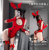 新年 兔女郎旗袍 9638