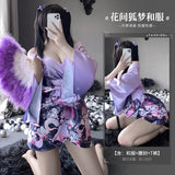 花間狐夢日系和服 9409 (漸變粉,漸變紫)