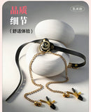 MizzZee/謎姬 sm奶嘴口塞可拆乳夾 36291