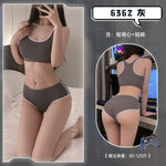 辣妹撞色包邊背心裝 6362 (黑,灰,深藍)
