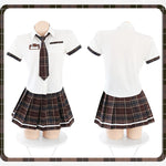 日系經典JK學院制服 6771 (棕色,煙灰,暗紅)
