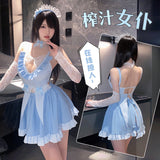 愛麗絲深V女僕套裝 6107
