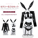 SENMHS 黑色漆皮兔女郎  QA01